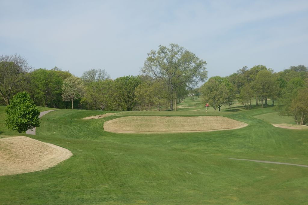7th (Shorty) Hole at St. Louis Country Club (154 Yard Par 3)